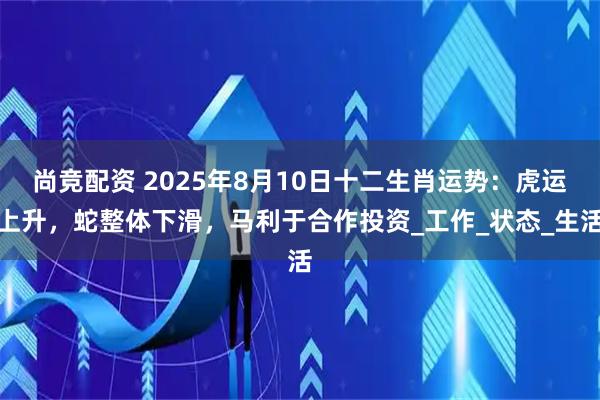 尚竞配资 2025年8月10日十二生肖运势：虎运上升，蛇整体下滑，马利于合作投资_工作_状态_生活