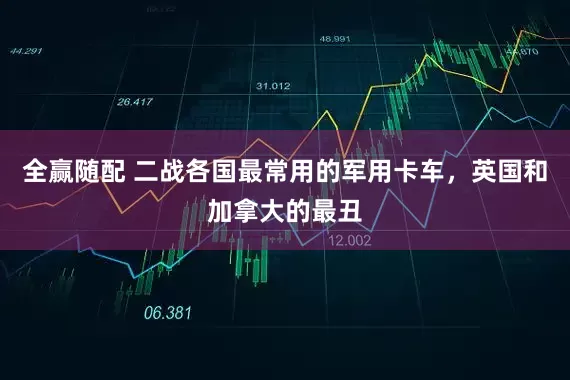 全赢随配 二战各国最常用的军用卡车，英国和加拿大的最丑